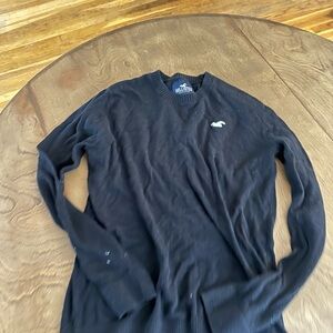 VINTAGE Hollister Men's Black Sweater